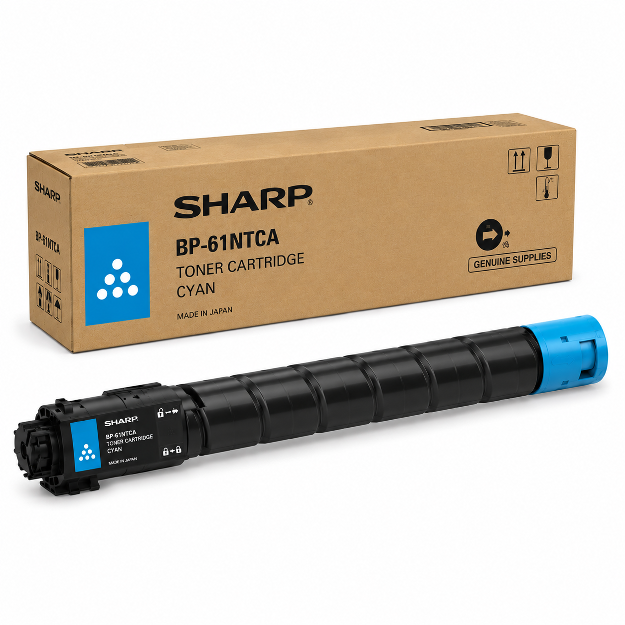 OEM Sharp MX-61NTCA Cyan Toner Cartridge