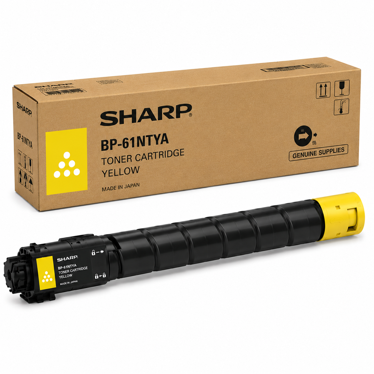 OEM Sharp MX-61NTYA Yellow Toner Cartridge