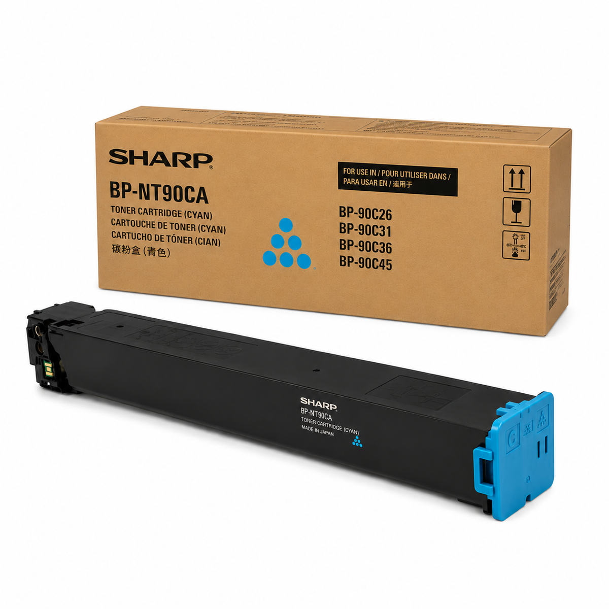 OEM Sharp BP-NT90CA Cyan Toner Cartridge